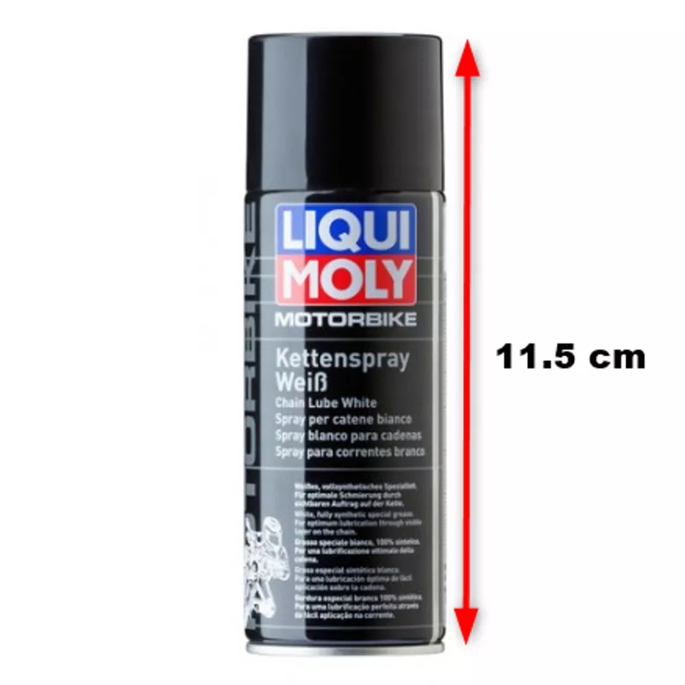 Kedjespray vitt Liqui Moly – för lång livslängd