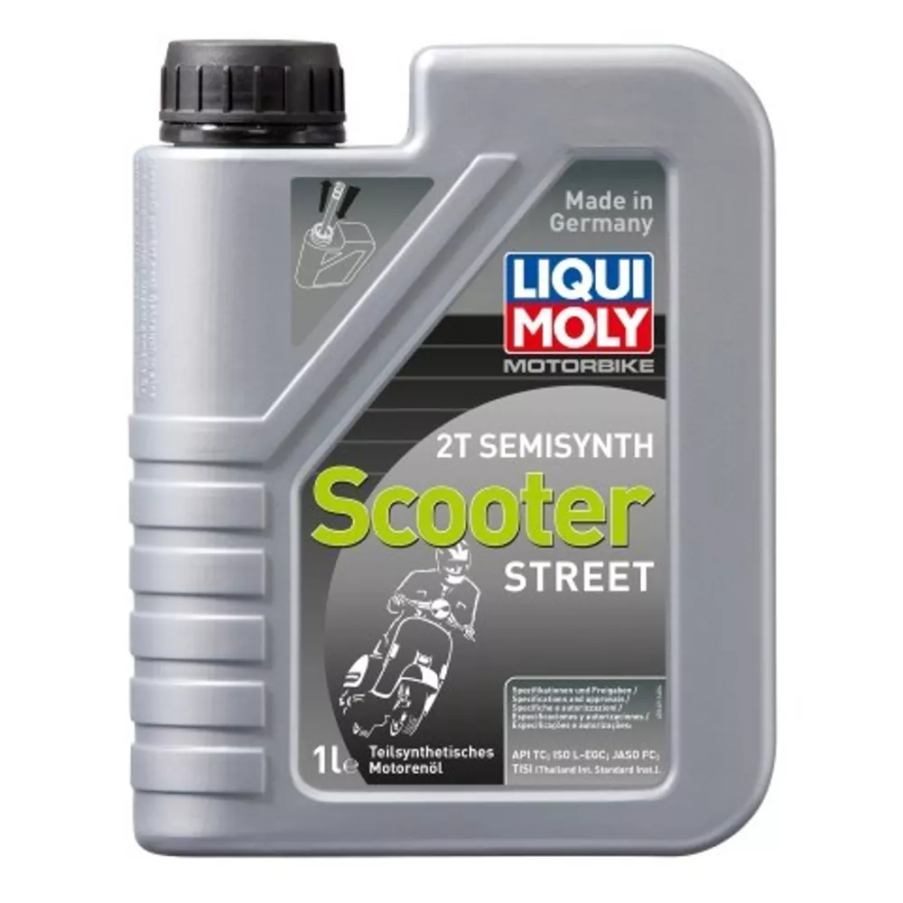 2-taktsolja delsyntetisk Liqui Moly – sport & hög prestanda