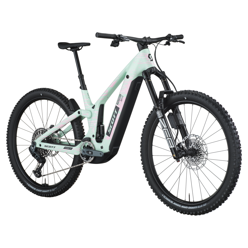 El-MTB Scott Patron ST 900 Mistyade Green