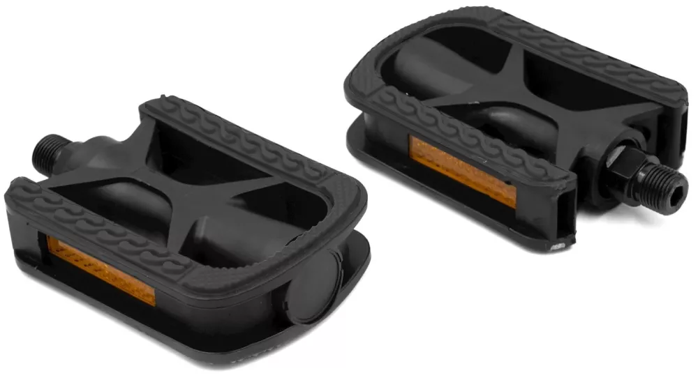 Cykelpedaler Bike Attitude Cruiser 9/16 NV88 plast Svart