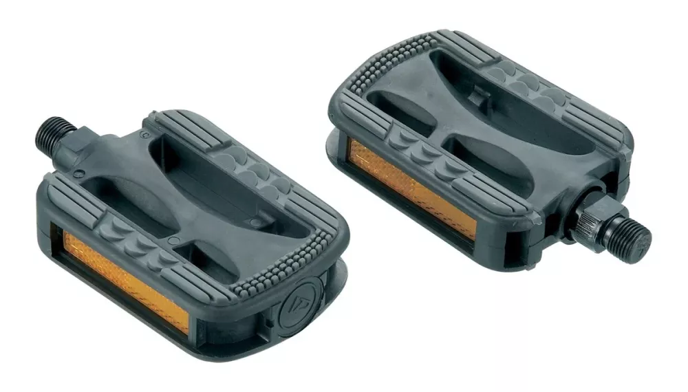 Pedaler Standard City 9/16 Svart/Grå