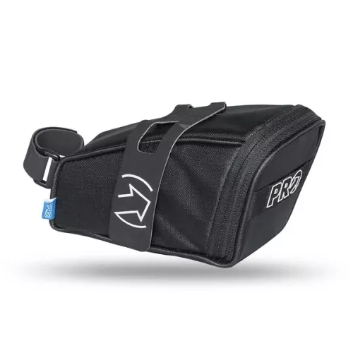 Sadelväska Pro Maxi Strap Spännrem svart