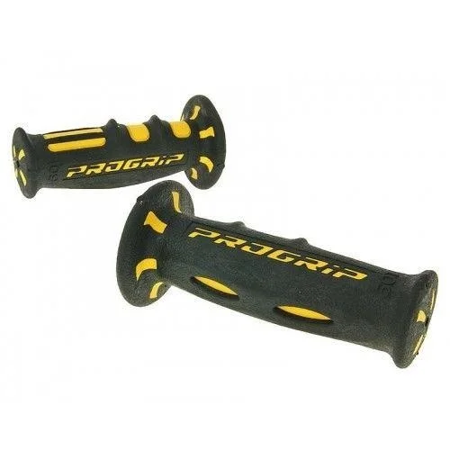 Handtag Progrip Scooter Grips, Black-Yellow