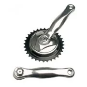 Vevparti 92MM DISC 32T 152MM, RD/PROWHEEL 3/32 SILVER (PLAN)