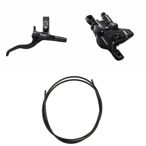 Shimano BR-MT410 + BL-M4100 bak hydraulisk skivbroms höger 1700 mm