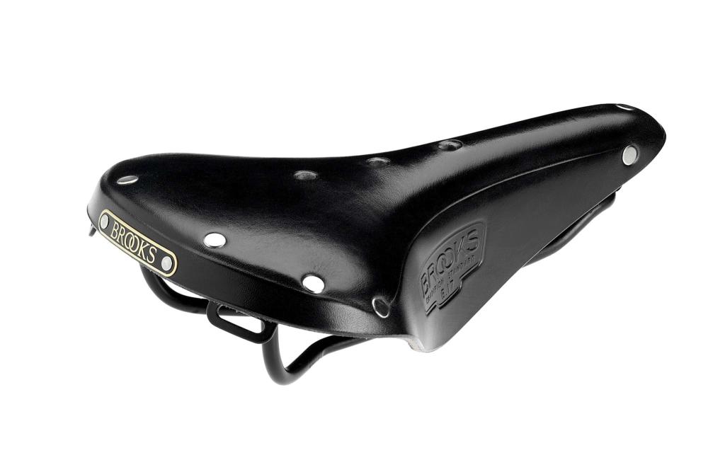 Brooks B17 Standard Krom Herr Svart