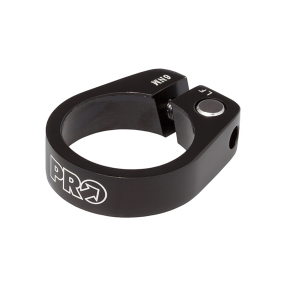 Sadelklämma PRO Aluminium 31,8 mm Svart