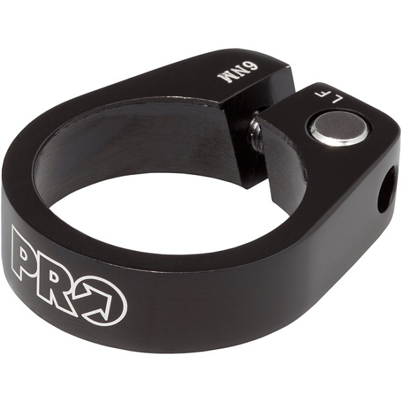 Sadelklämma PRO Aluminium 34,9 mm Svart