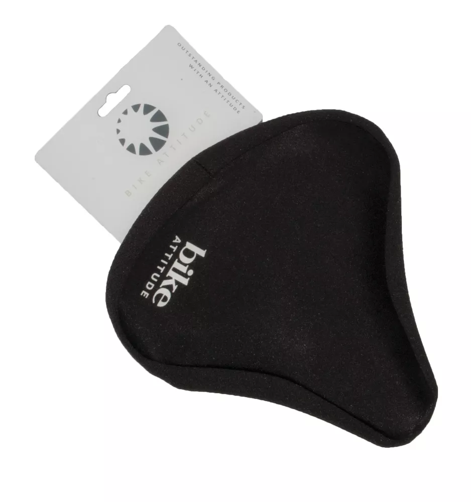 Sadeltäcke Gel Touring Svart Max Bredd 244 mm