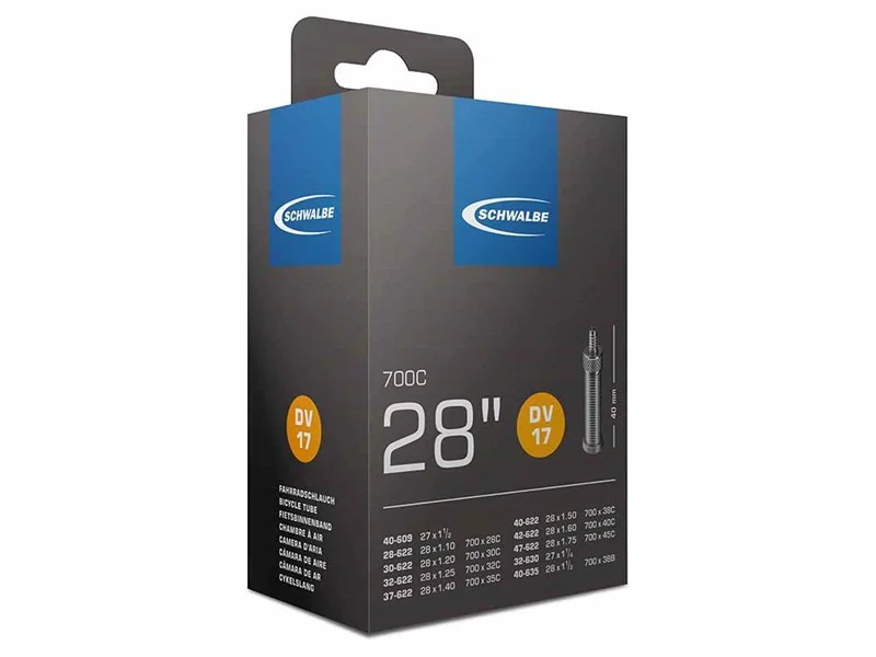 Cykelslang Schwalbe 27-28 tum 28-47x622-635 Cykelventil 40mm