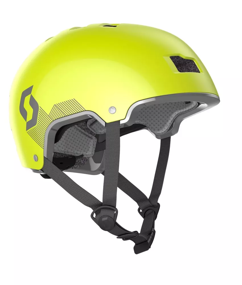 Cykelhjälm Scott Jibe Gul fluorescent S/M