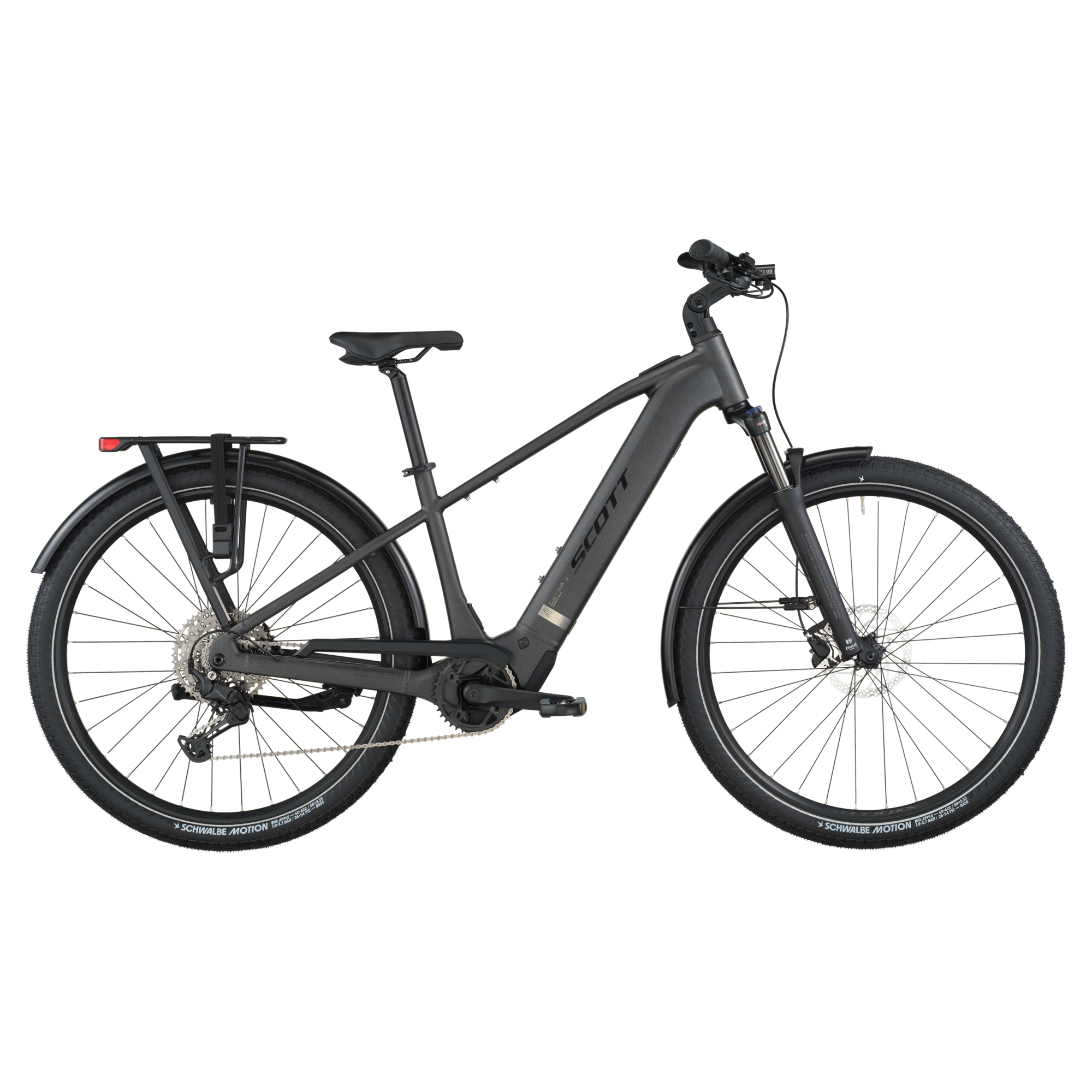 Elcykel Scott Sub Sport 10 Midnight Grey