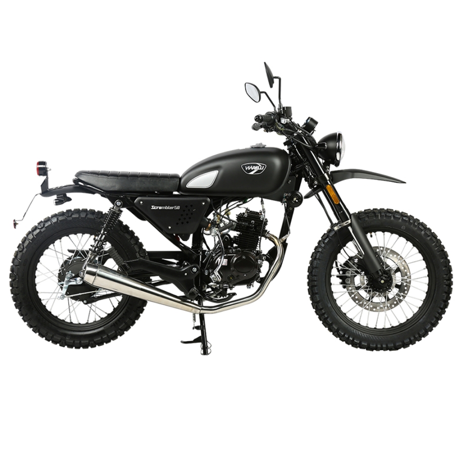 Viarelli Scrambler Svart Klass 1 45km/h