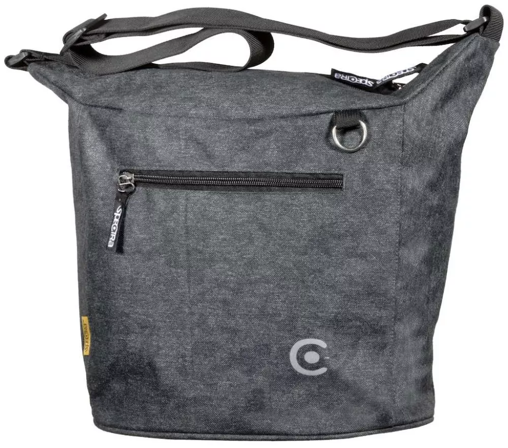 Cykelkorg Shoppingväska Spectra 600d. Svart 15 liter