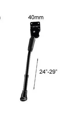 Cykelstöd justerbart 40 mm 24-29 tum