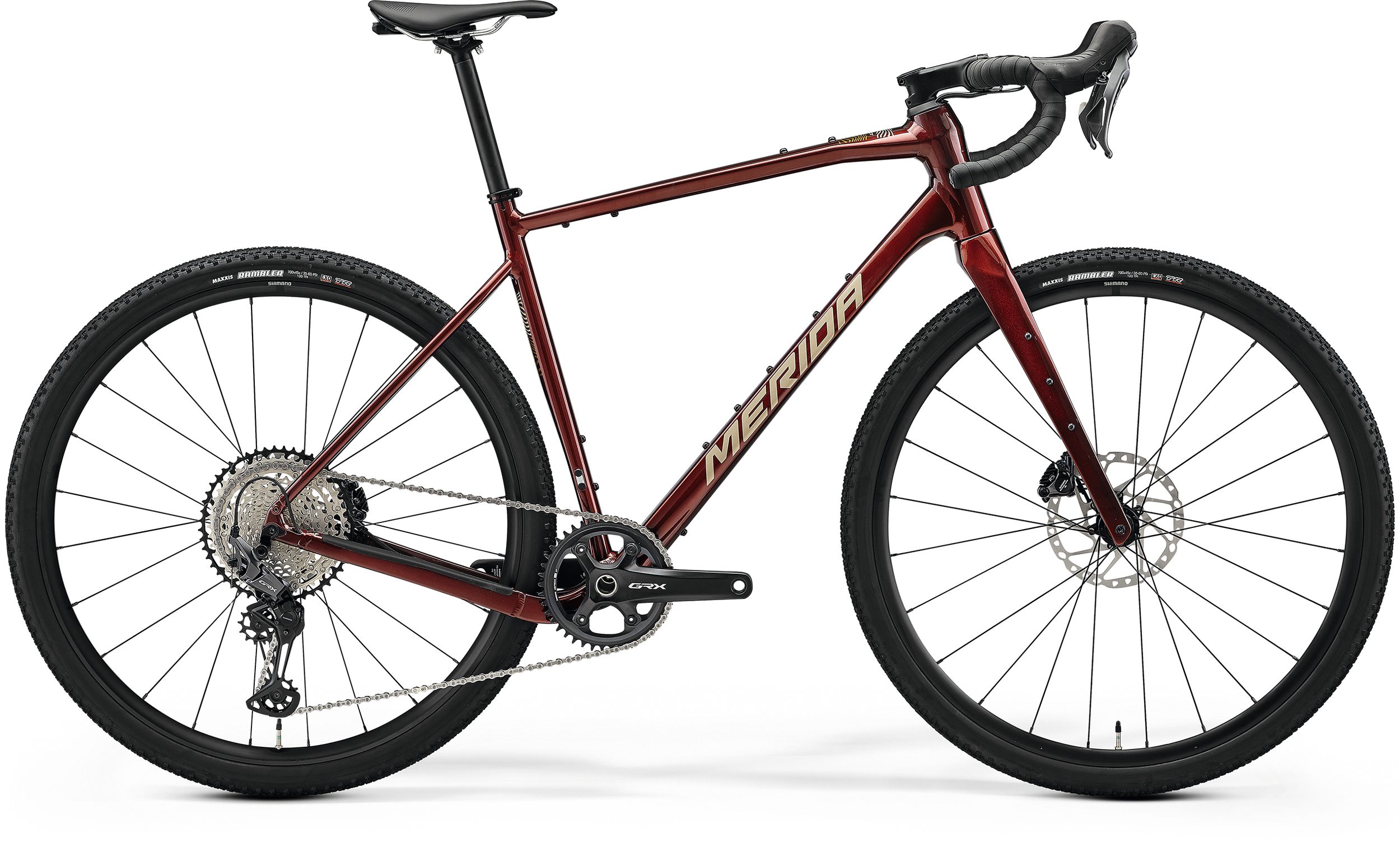Gravelbike Merida Silex 700 Elegant Wildberry