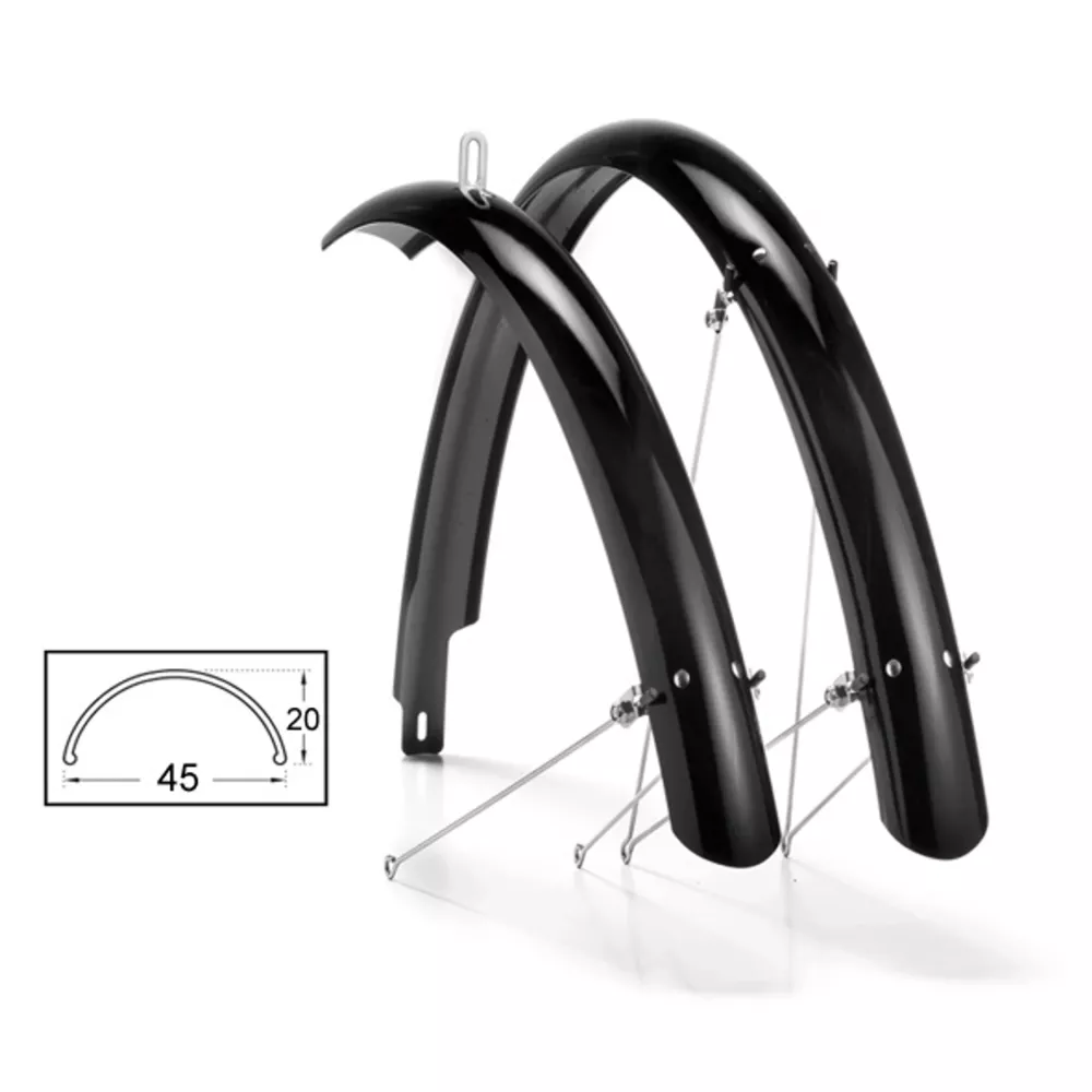 Skärmset 28/622, Heltäckande 45 mm