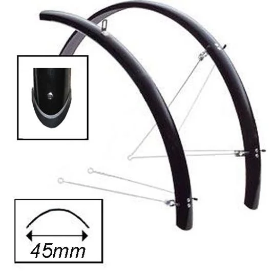 Skärmset 28/622, Heltäckande, Vit, 45mm