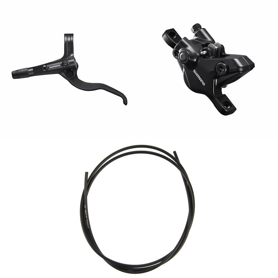 Shimano BR-MT410 / MT400 + BL-MT401 fram hydraulisk skivbroms vänster 1000 mm