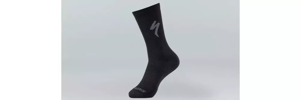 Cykelstrumpor Specialized Soft Air Road Tall Sock Svart S