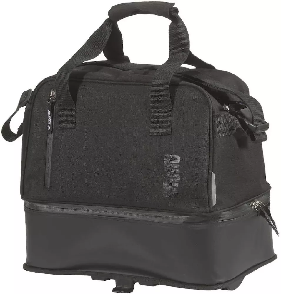 Sportväska, Spectra sportväska med bottenfack och AVS clicksystem, Svart, One Si