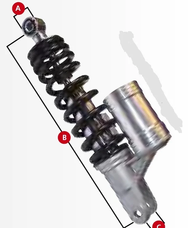 Stötdämpare Gas 245 mm