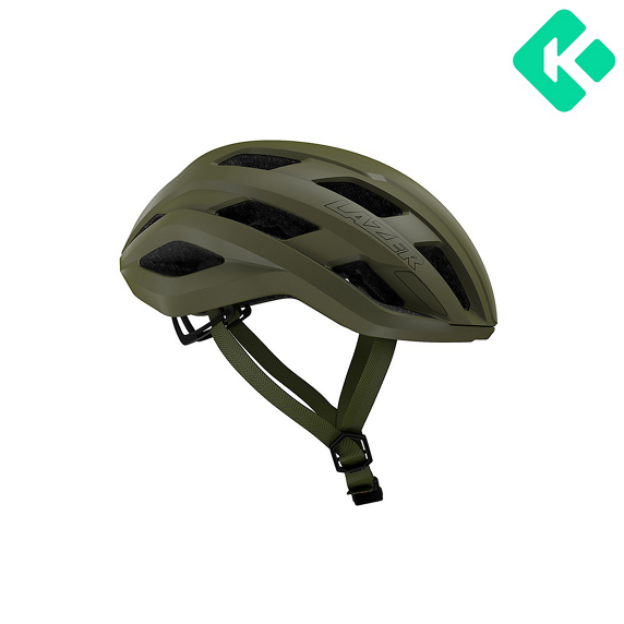 Cykelhjälm Lazer Strada KinetiCore Matte Pine Green