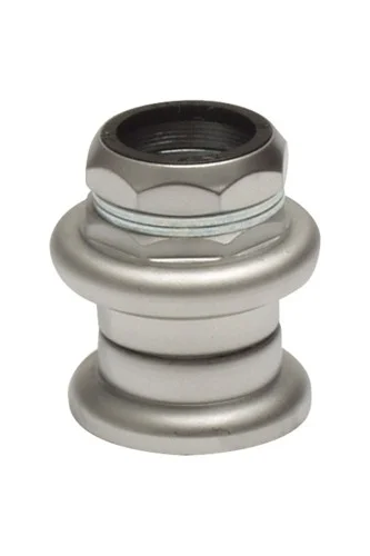 Styrlager 1 1/8" Stål silver