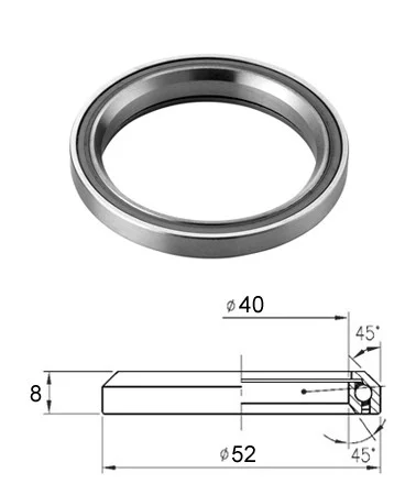 BBB Styrlager nedre 1 1/5