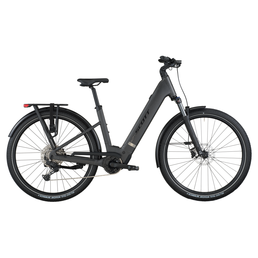 Elcykel Scott Sub Sport 10 Wave Midnight Grey