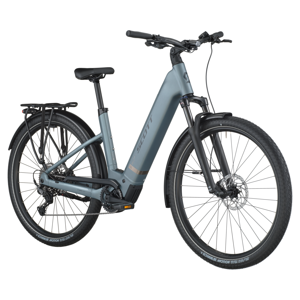 Elcykel Scott Sub Sport 20 Wave Hematite Blue
