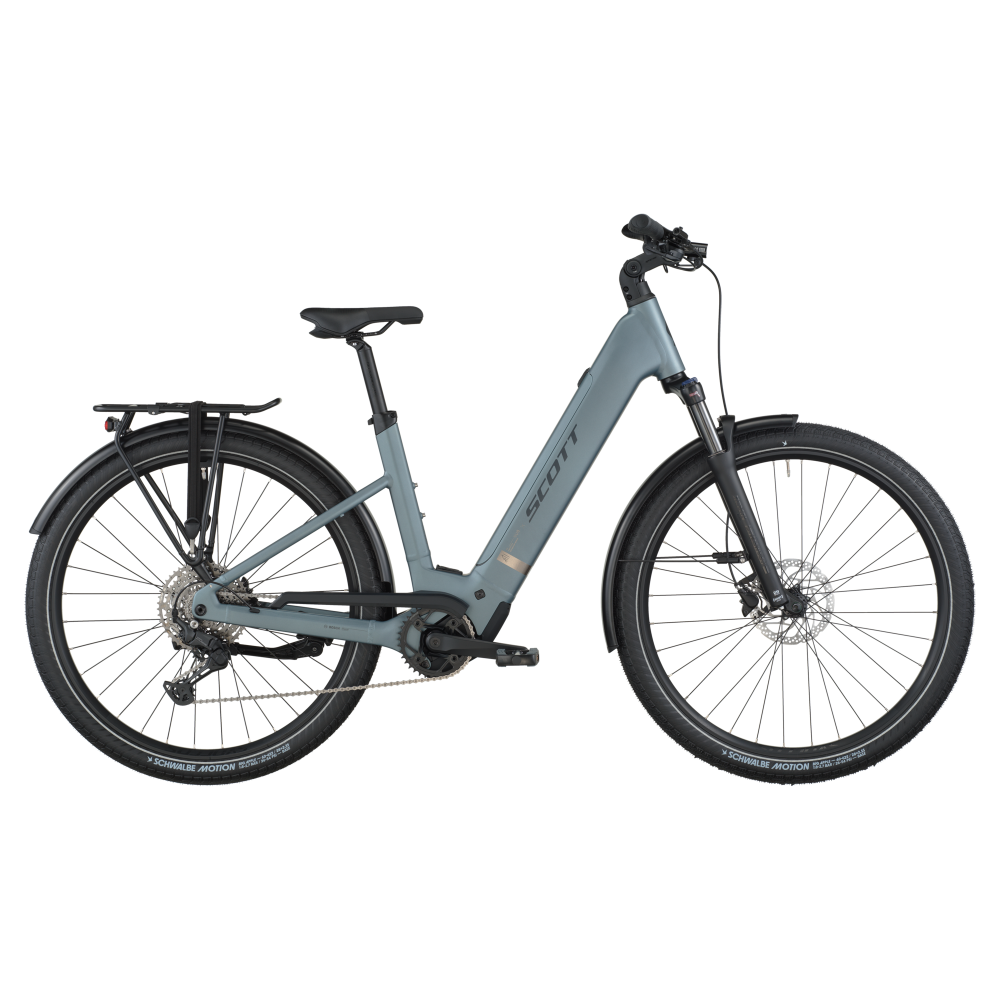 Elcykel Scott Sub Sport 20 Wave Hematite Blue