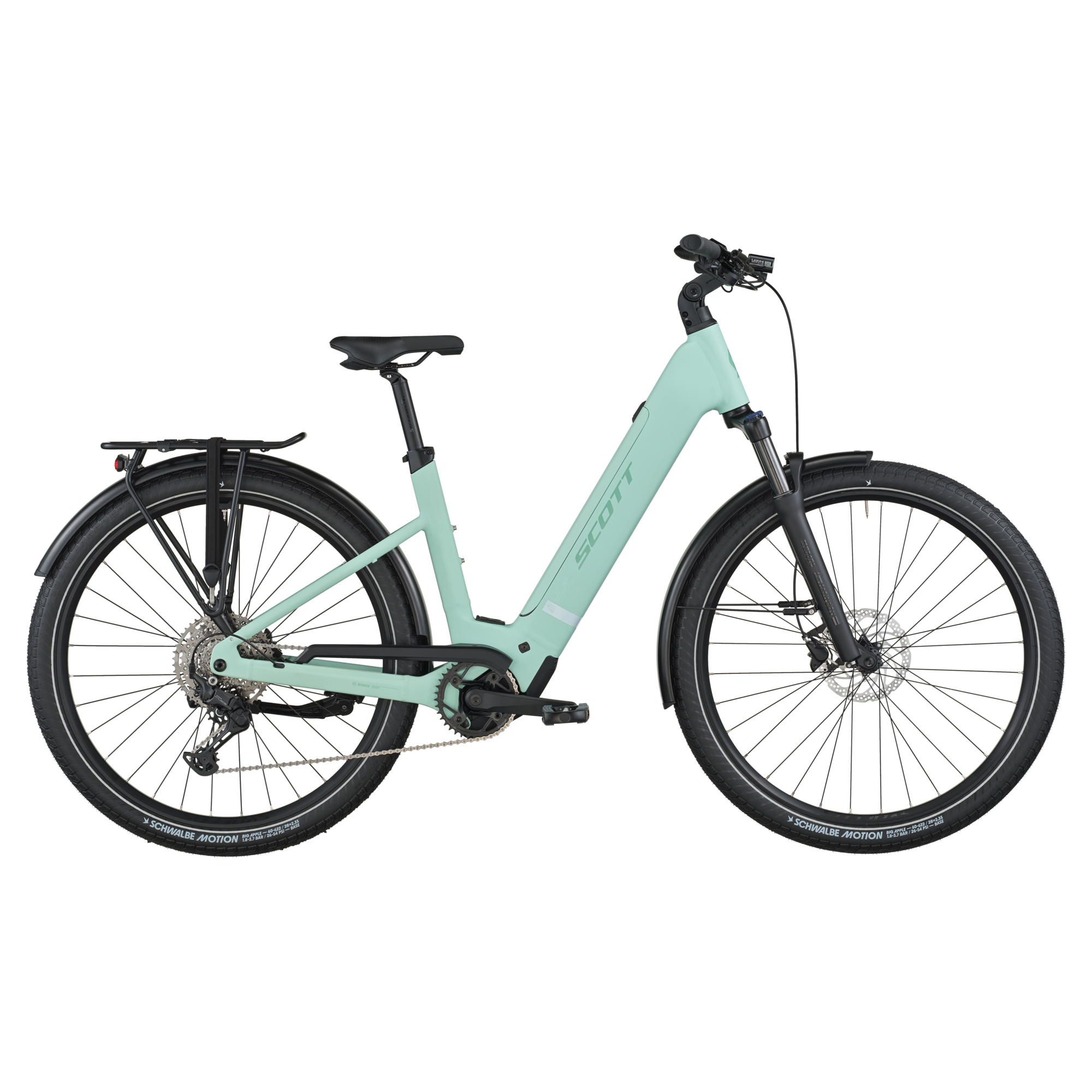 Elcykel Scott Sub Sport 20 Wave Mint Green