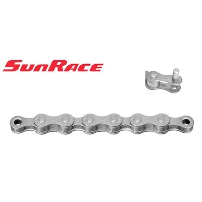 SunRace Kedja STD 1-Vxl.Rostskyddad Med Nit