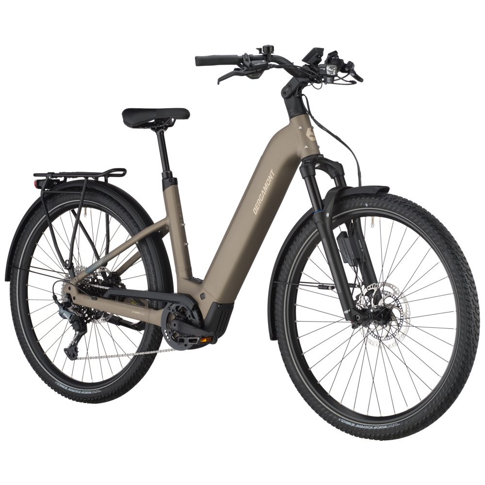 Elcykel Bergamont E-Horizon SUV 10 Wave Warm Silver