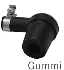 Tändkabelsko i gummi