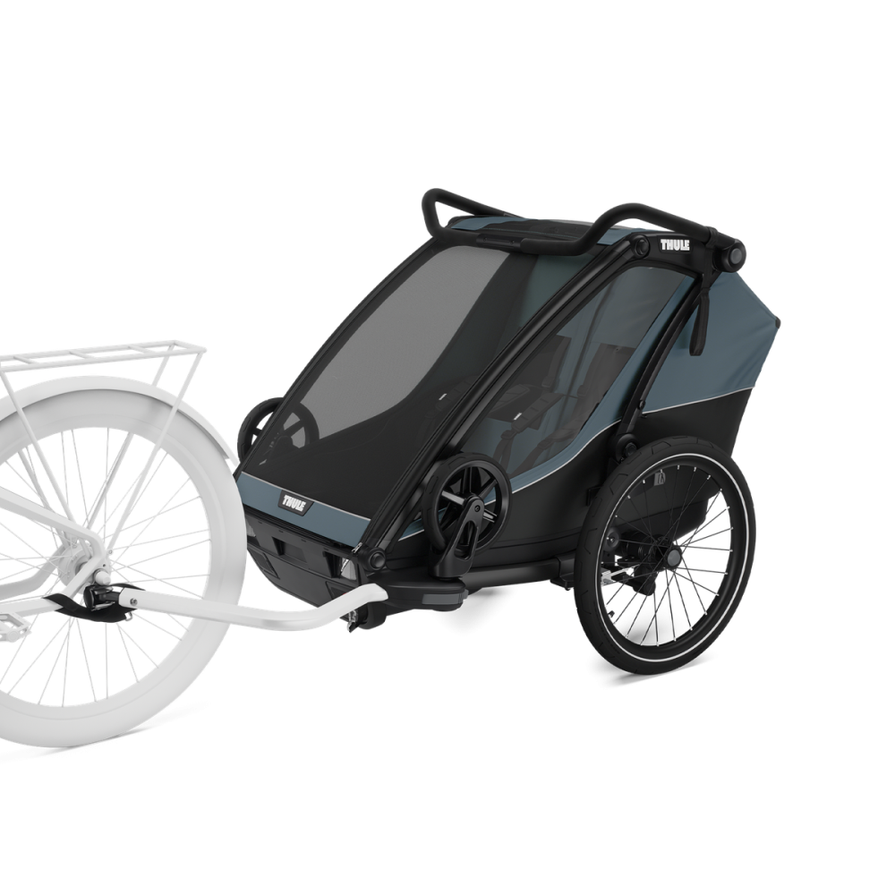 Thule Chariot Cab 2-sits multisport cykelvagn Dark Slate