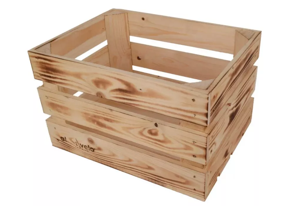 Cykelkorg Träkorg Woodie AVS