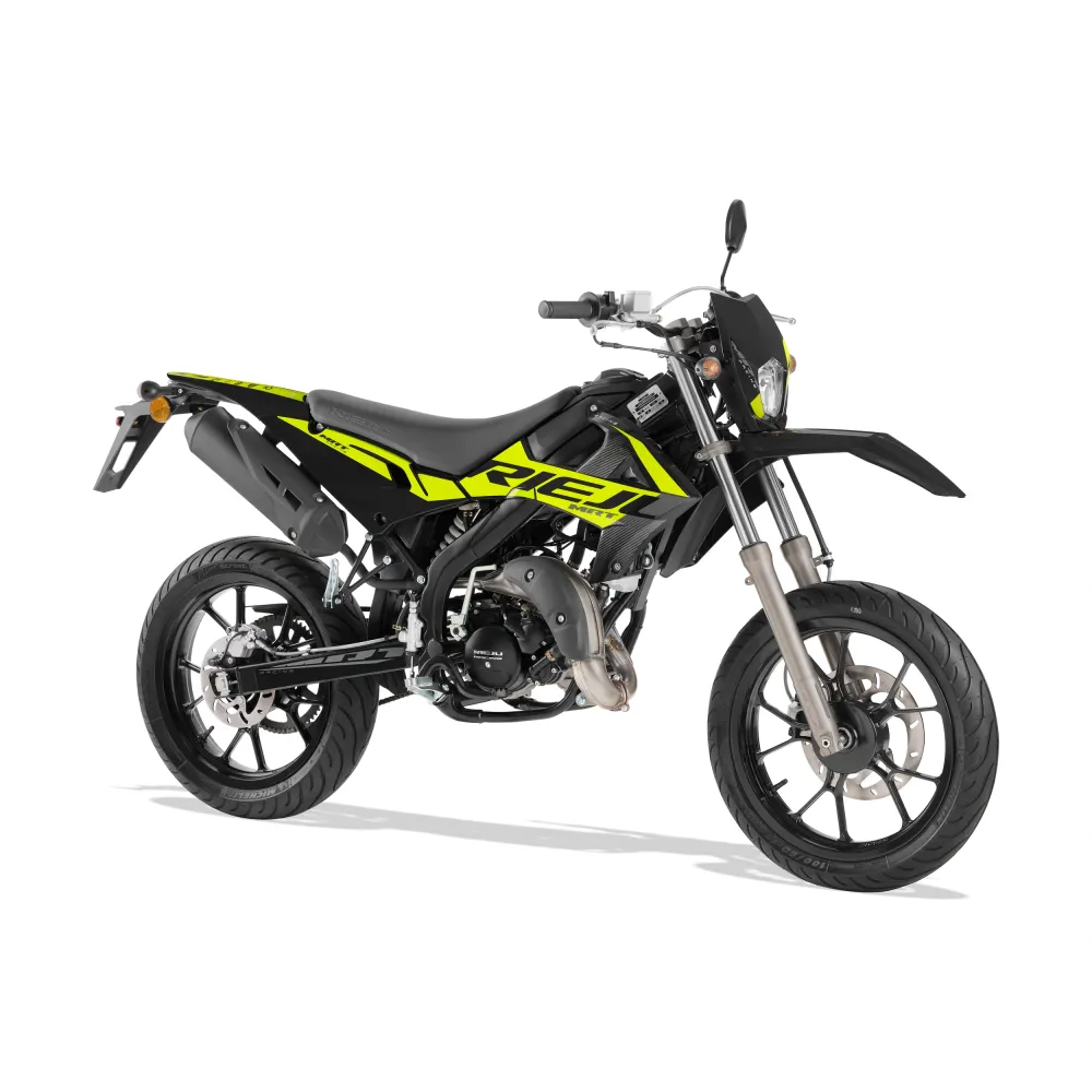 Rieju MRT SM Black Edition, Svart/gul