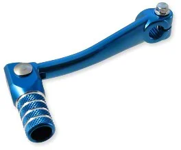 Växelpedal Krom blå