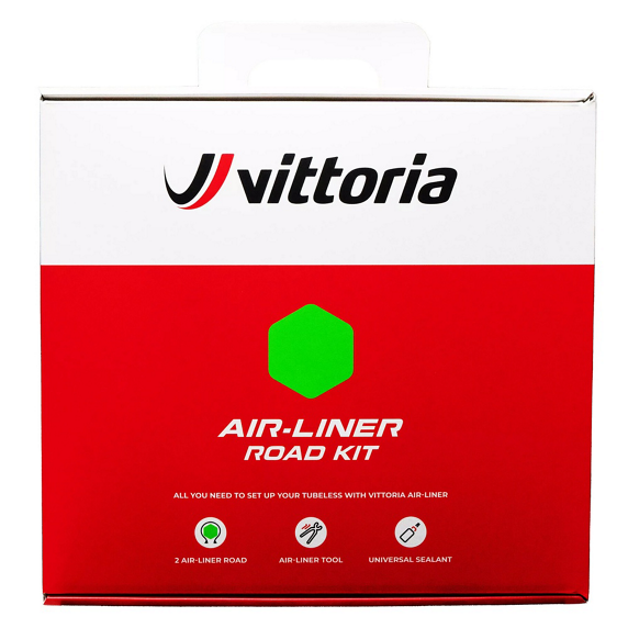 Vittoria Tubeless Road Kit S (25 mm) – Komplett Tubelesspaket för Landsväg