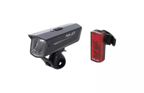 Belysningsset XLC Light set Proxima CL-S24 Black