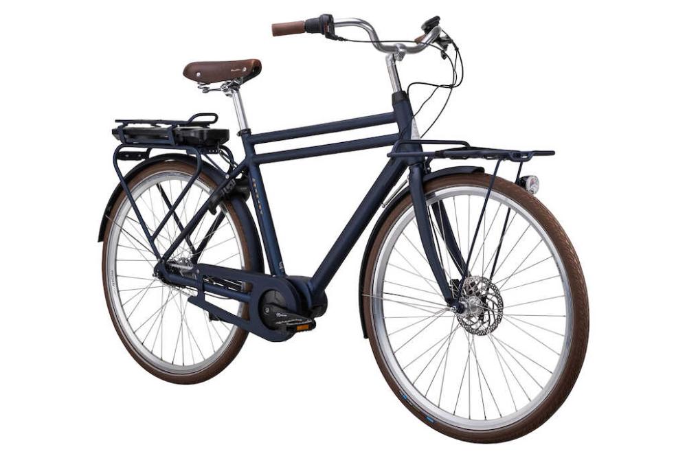 Monark E-Karl 7 vxl 55 cm Matt blå