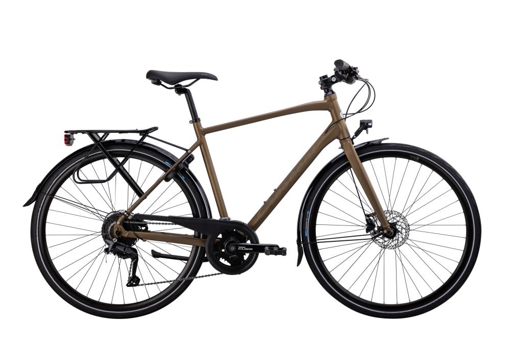 Crescent Kebne Cityhybrid 18vxl Brun 28tum