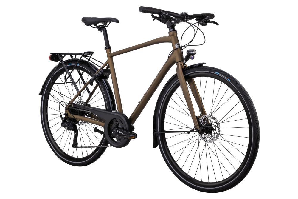 Crescent Kebne Cityhybrid 18vxl Brun 28tum