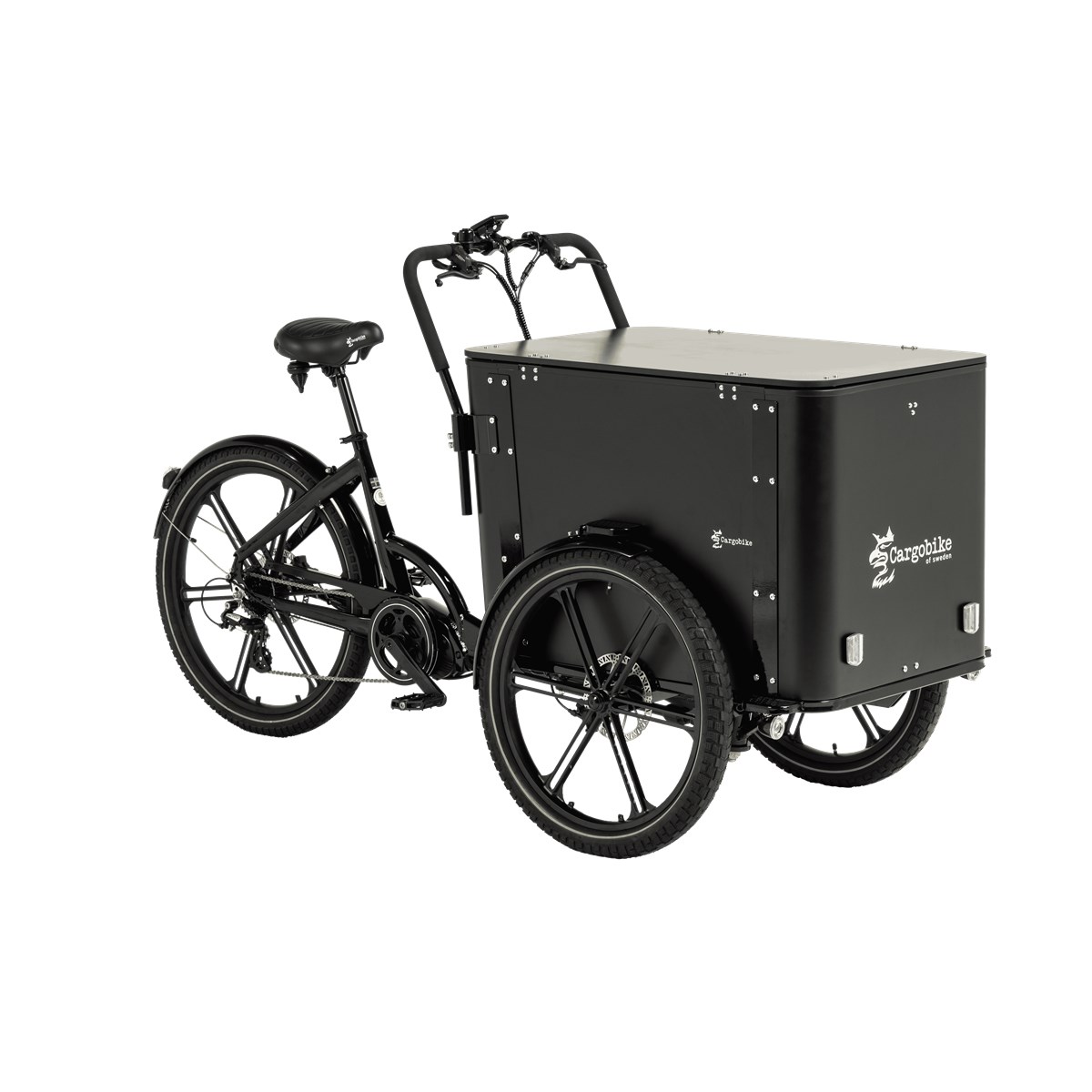 Cargobike DeLight Box Electric – Premium el-lådcykel med mittmotor