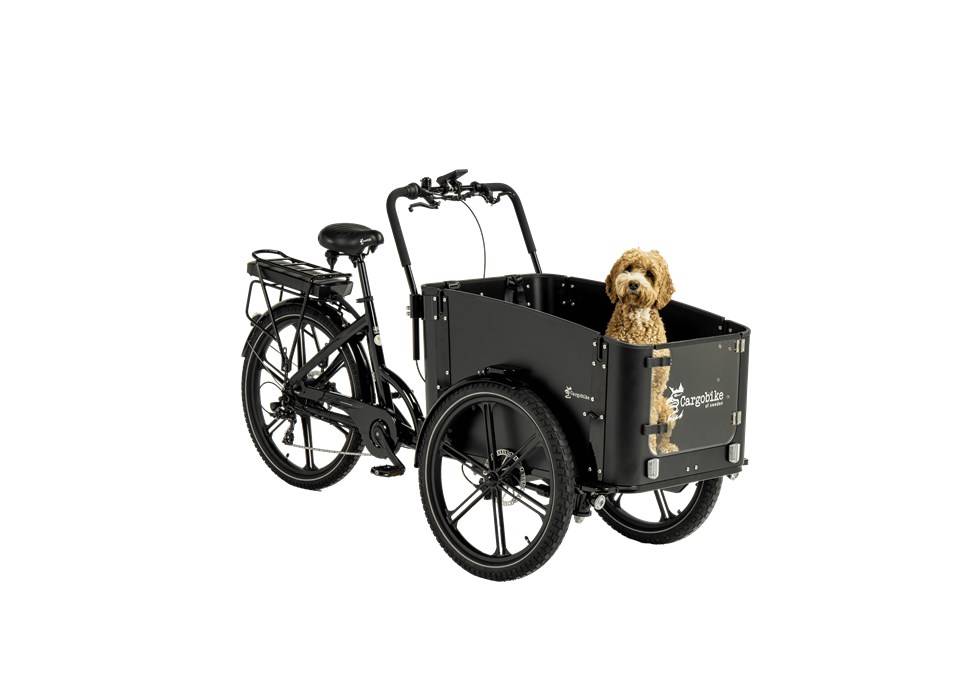 Cargobike Flex Dog Electric – El-lådcykel för hund och familj