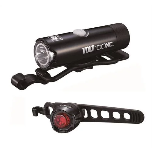 Belysningsset Cateye Volt 100XC & Orb