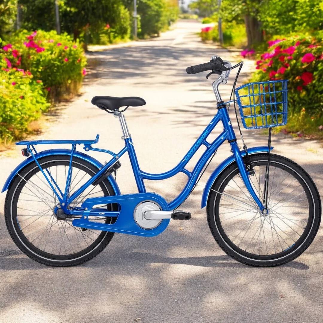 Centurion Basic Urban+ Flick 3vxl fotbroms 20 tum Blank blå