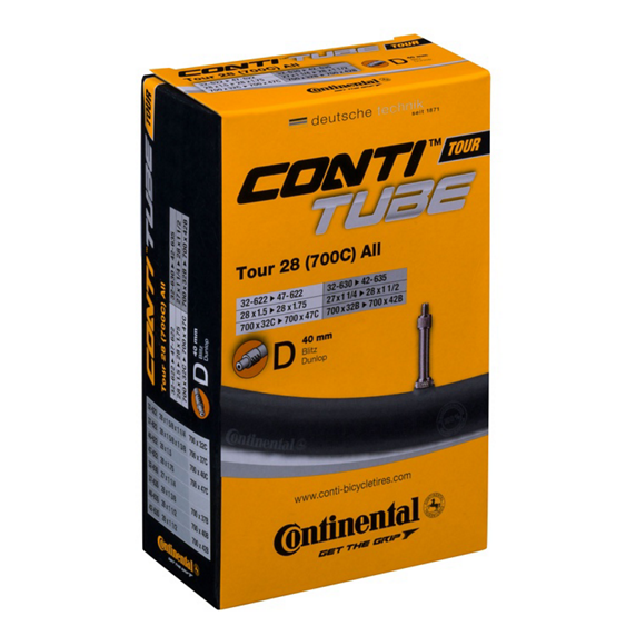 Cykelslang  Contintental 28" Dunlop 40 mm 32-622->47-622/42-635